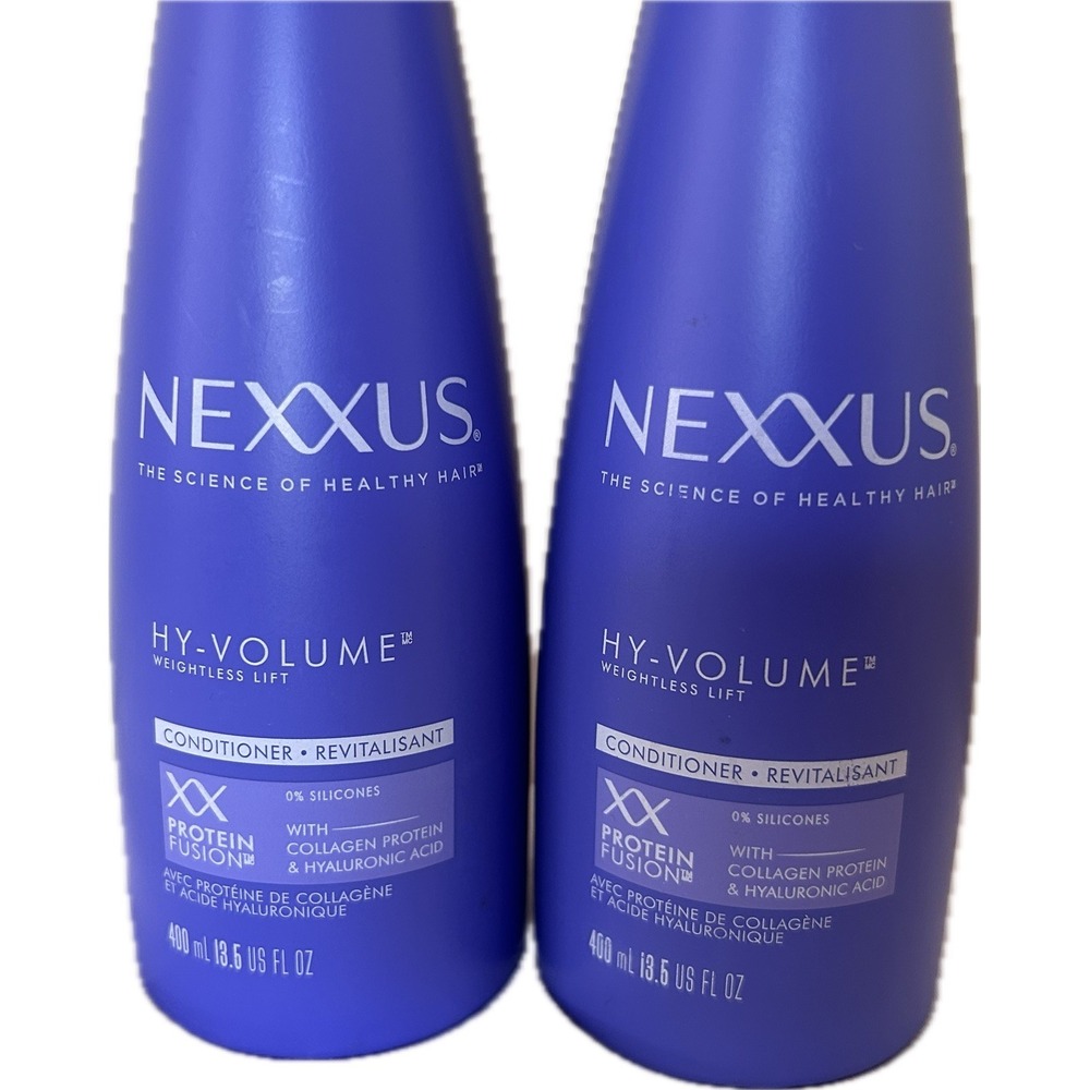 (2) Nexxus Hy-Volume Hair Conditioner W/Collagen Protein & Hyaluronic Acid 13.5 - Picture 3 of 3